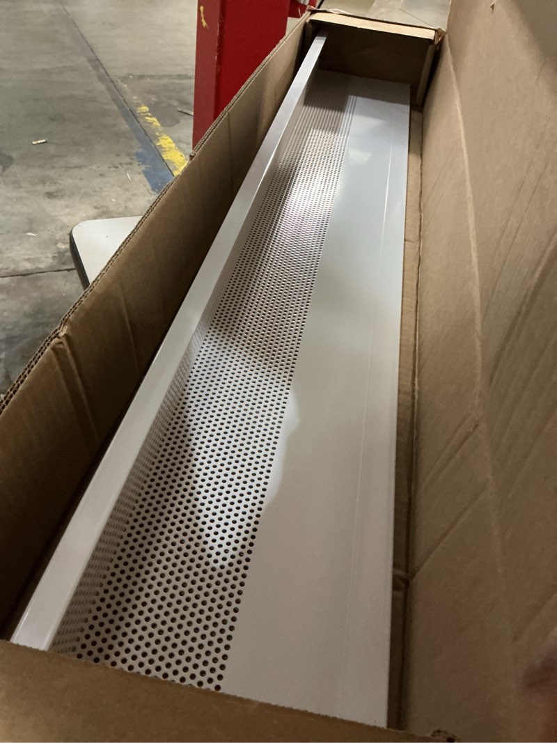 Condition photo showing Good Condition for baseboarders basic series 4 ft (48 in) galvanized steel slip-on baseboard heater cover, rust resistant, white, for hydronic hot-water systems 4 feet panel