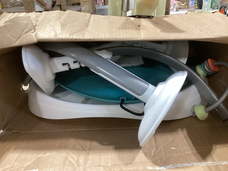 Condition photo showing Good Condition for Ingenuity Spring & Sprout 2-in-1 Baby Activity Center Jumper and Table with Infant Toys - Ages 6 Months +, First Forest Pink