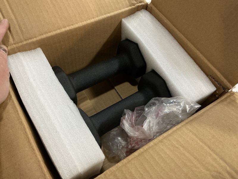 Condition photo showing New/Like New for cap barbell neoprene dumbbell weights pairs & sets | multiple colors