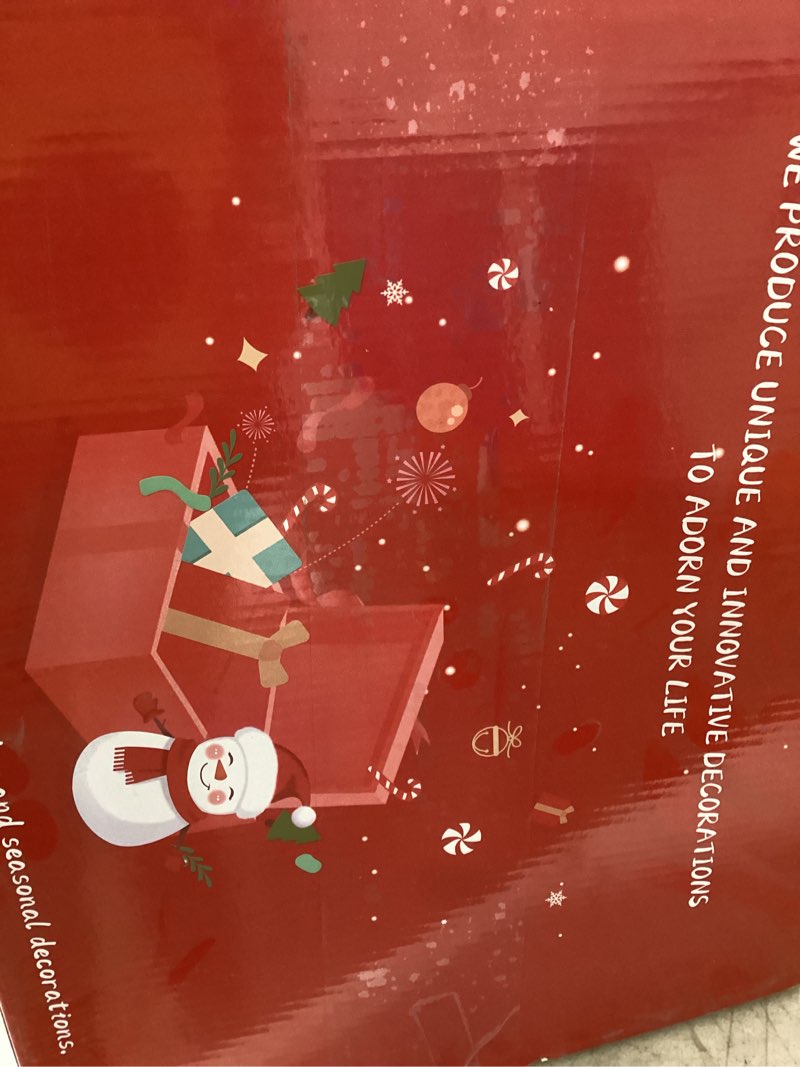 Condition photo showing Good Condition for LASPERAL Knitted Christmas Tree Collar - Cream Chunky Cable Knit Ring for Artificial Trees, Farmhouse Rustic Stand Base Cover for Xmas Home Decor