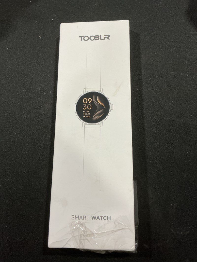 Condition photo showing Good Condition for TOOBUR Smart Watch for Women with Two Bands, 40mm HD Smartwatch, Compatible with Android & iOS, Answ