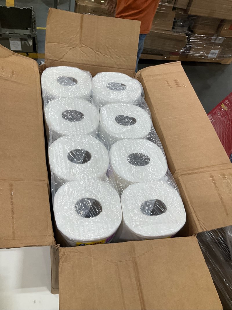 Condition photo showing New/Like New for scott 1000 trusted clean toilet paper, 32 rolls, septic-safe, 1-ply toilet tissue regular 1000 sheets (pack of 32)