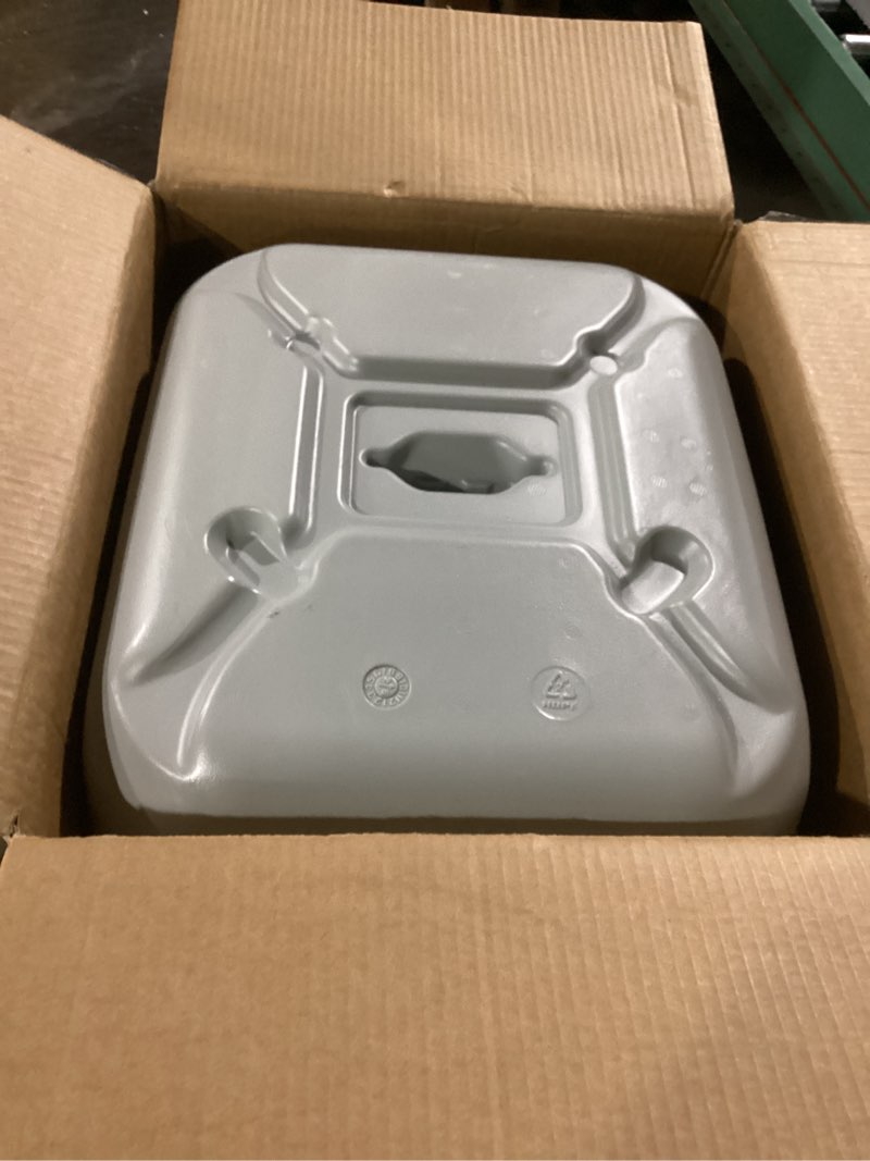 Condition photo showing As Is for kohree 5.8 gal camping toilet: portable toilet for adults with diagonal elongated bowl seat, large waste tank, leak-proof cassette with level indicator, rv travel porta potty for boat trip home use 5.8 gal-extended diagonal