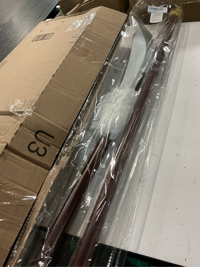 Condition photo showing Good Condition for jjk cursed tools playful cloud three section cudgel inverted spear of heaven anime toji foam sword weapon model for cosplay halloween maki zenin pole arm spear