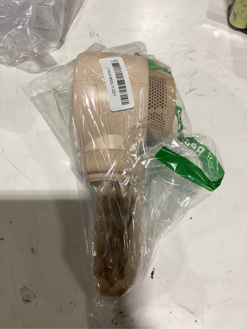 Condition photo showing Good Condition for jisulife stroller fan baby large, safe bladeless for crib, desk, 4000mah battery rechargeable portable cooling fan with air turbo tech, night light, food-grade gift for mom/dad/friend - brown brown 4000mah