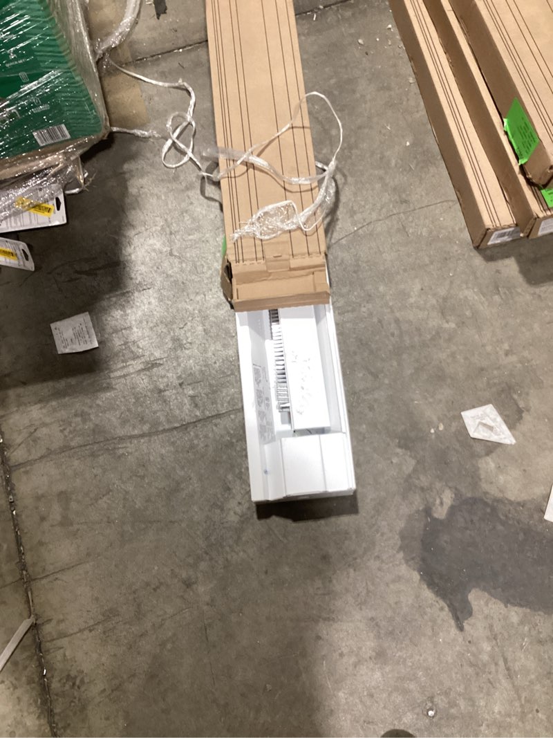 Condition photo showing As Is for Cadet F Series 6-foot Electric Baseboard Heater  White