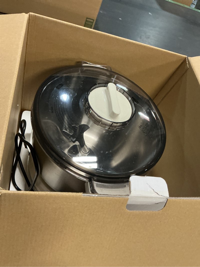 Condition photo showing As Is for Joydeem HMJ-A701 Electric Dough Maker (7.4Qt) with Ferment Function - Ideal for Bread, Pizza, Sourdough & Dumpling Dough