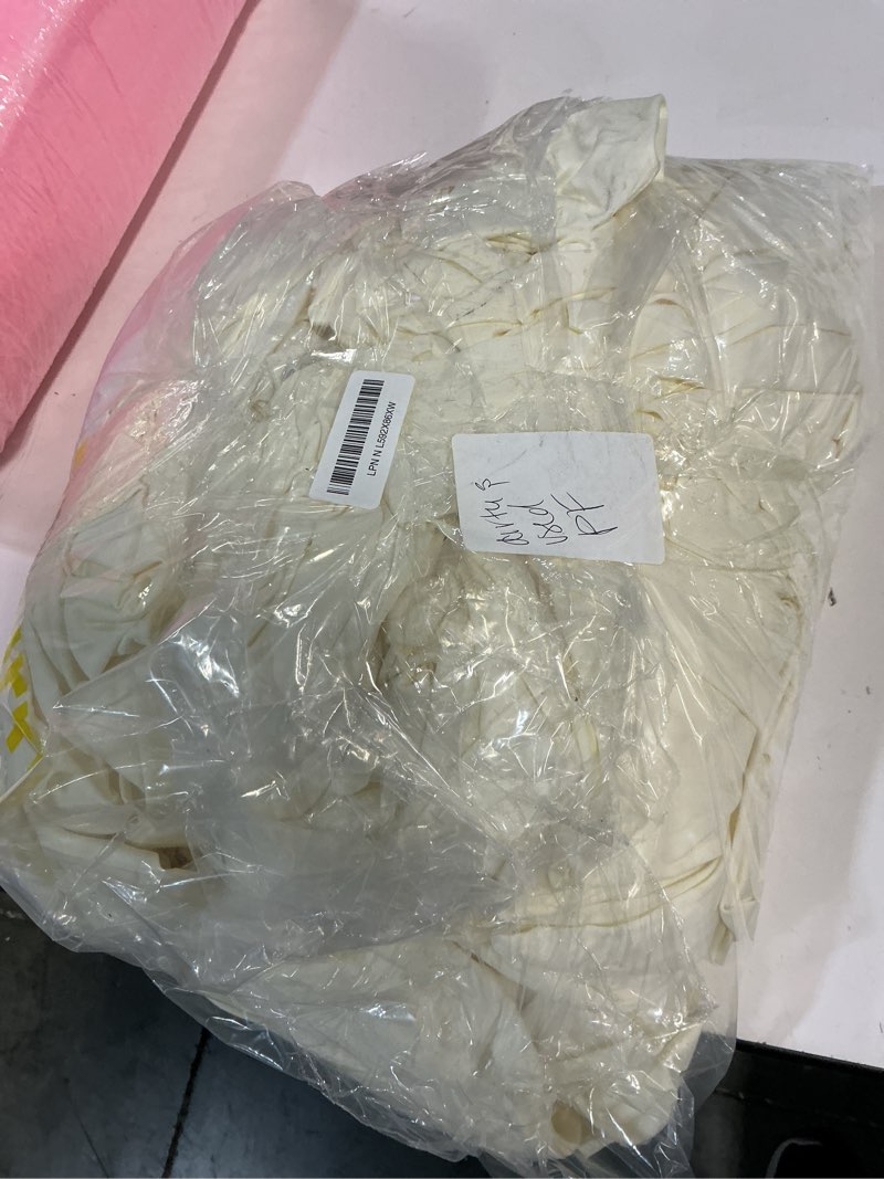 Condition photo showing As Is for Spandex Table Cloths for 6 Foot Rectangle Tables-8 Pack Fitted Stretch Cream Table Covers-Elastic Folding Tablecloths for Party, Vendor Booth Display, Banquet Buffet Event, Craft Trade Show Cream 6 FT | 8 Pack