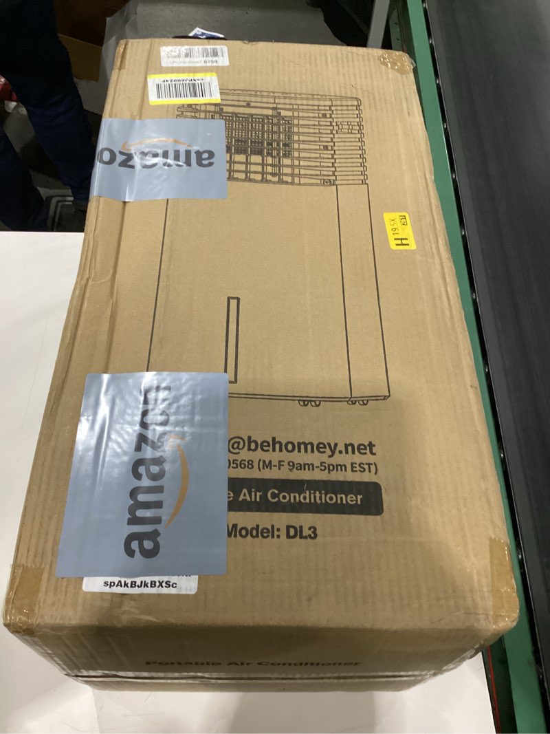 Condition photo showing New/Like New for 24" Windowless Portable Air Conditioner, 15H Timer & 120°Oscillation, 3-IN-1 Portable AC Unit with Remote, 2-Gal Tank, 3 Modes & 3 Speeds, Ultra-Quiet Ventless Swamp Cooler for Home Office, Pearl