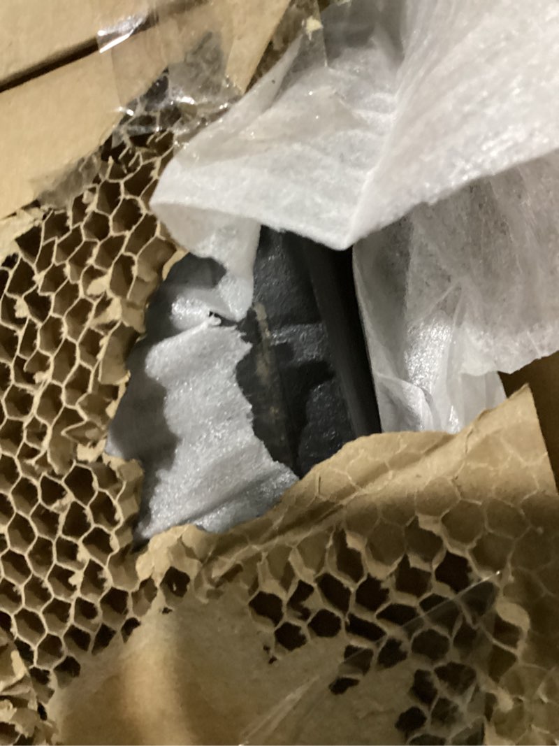 Condition photo showing Good Condition for 72x8x5 Fireplace Mantel - Handcrafted Hollow Rustic Solid Wood Wall Mounted Floating Shelf with Invisible Heavy Duty Wood Bracket (Weathered Black) Weathered Black 72x5x8-hollow