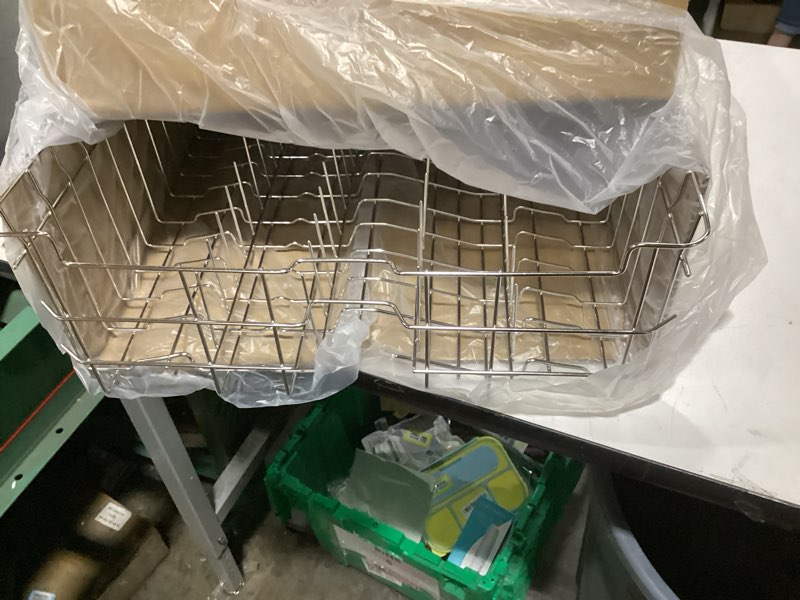 Condition photo showing New/Like New for w10161215 for whirlpool dishwasher rack?the size of this product is 20.5" deep x 20.5" wide x 6''height,measure carefully before buyin