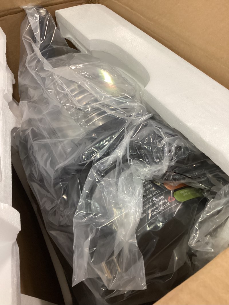 Condition photo showing New/Like New for Slushie Machine for Home, 85oz Slushy and Ice Cream Maker No Ice Needed, Frozen Drink Maker with 5 Presets, Quiet, Auto-Clean, LED Display, Slushy Machine for Margaritas,Milkshakes,Frappés and More 85 oz