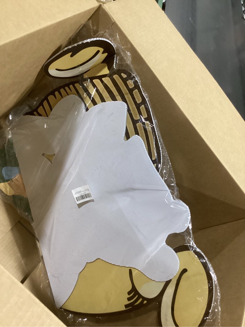 Condition photo showing As Is for 121pcs classic winnie bear baby shower birthday decorations cutout large, neutral pooh bear coroplast cutout prop with stand balloons bee stickers for winnie gender reveal first birthday photo props
