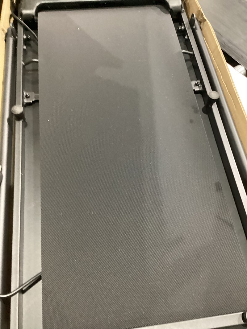 Condition photo showing Good Condition for Walking Pad with Handle Bar and Incline, 3.0HP Electric Portable Small Treadmills with Incline for Home Small Spaces, 0.6-7.6MPH Compact Walking Pads Treadmill with Handles, 350LBS