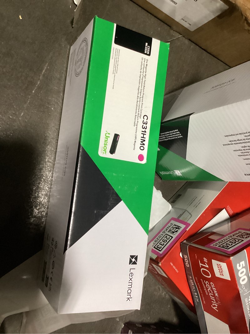 Condition photo showing New/Like New for lexmark c331hm0 h magenta high yield return program print cartridge