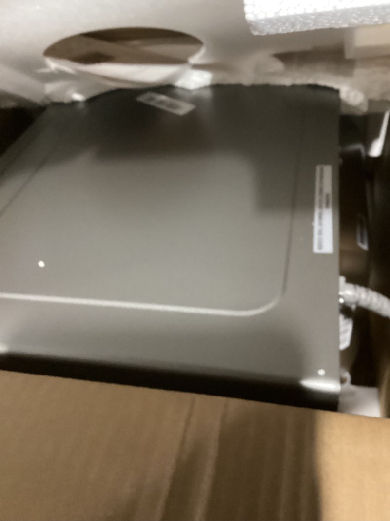 Condition photo showing New/Like New for breville bmo850bss smooth wave countertop microwave oven, brushed stainless steel
