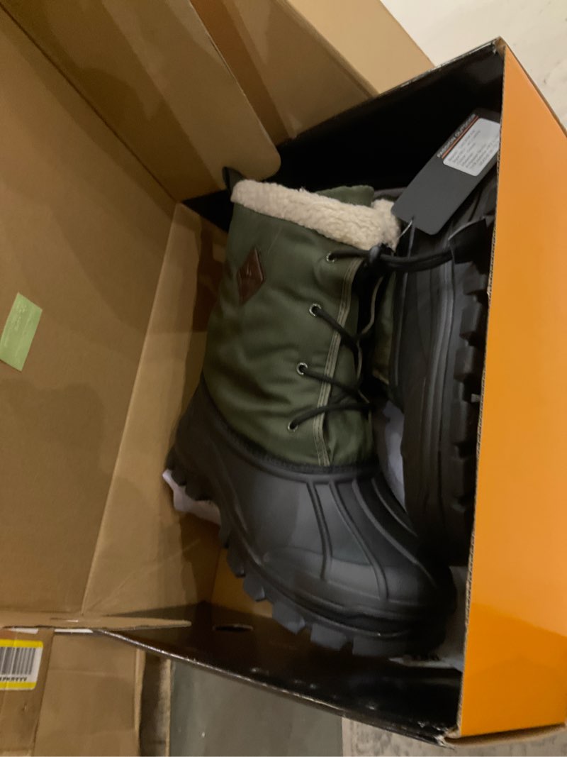 Condition photo showing As Is for Snow boots