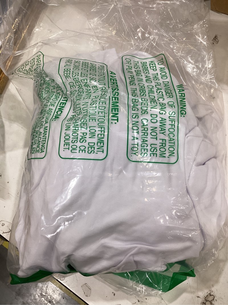 Condition photo showing New/Like New for ivapupu 8ft table cloth for rectangular fitted events stretch white table covers washable spandex spring tablecloth protector for party, wedding, cocktail, banquet, festival white 8 ft - 1 pc