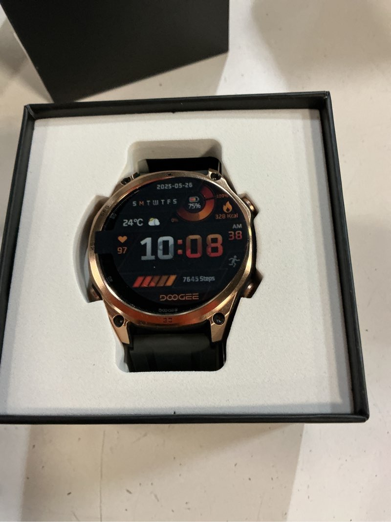 Condition photo showing New/Like New for anywise w1 gps smart watches for men, 6 satellite positioning, 50m waterproof fitness tracker