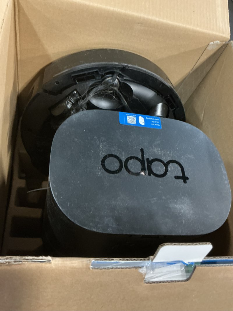 Condition photo showing As Is for Tapo LiDAR Smart Navigation Robot Vacuum and Mop with Self-Emptying Dock, 5300Pa Max, 97%+ Dust Pickup Rate, Customizable Cleaning, Self-Charging, Compatible with Alexa & Google Home, RV30 Max Plus