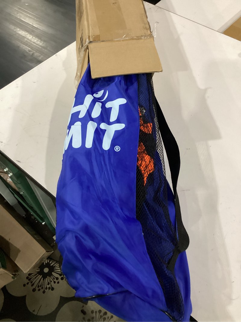 Condition photo showing Good Condition for joola hit mit adjustable height portable badminton net set - competition multi sport indoor or outdoor net for playing pickleball, kids volleyball, soccer tennis, lawn tennis - easy and fast assembly blue