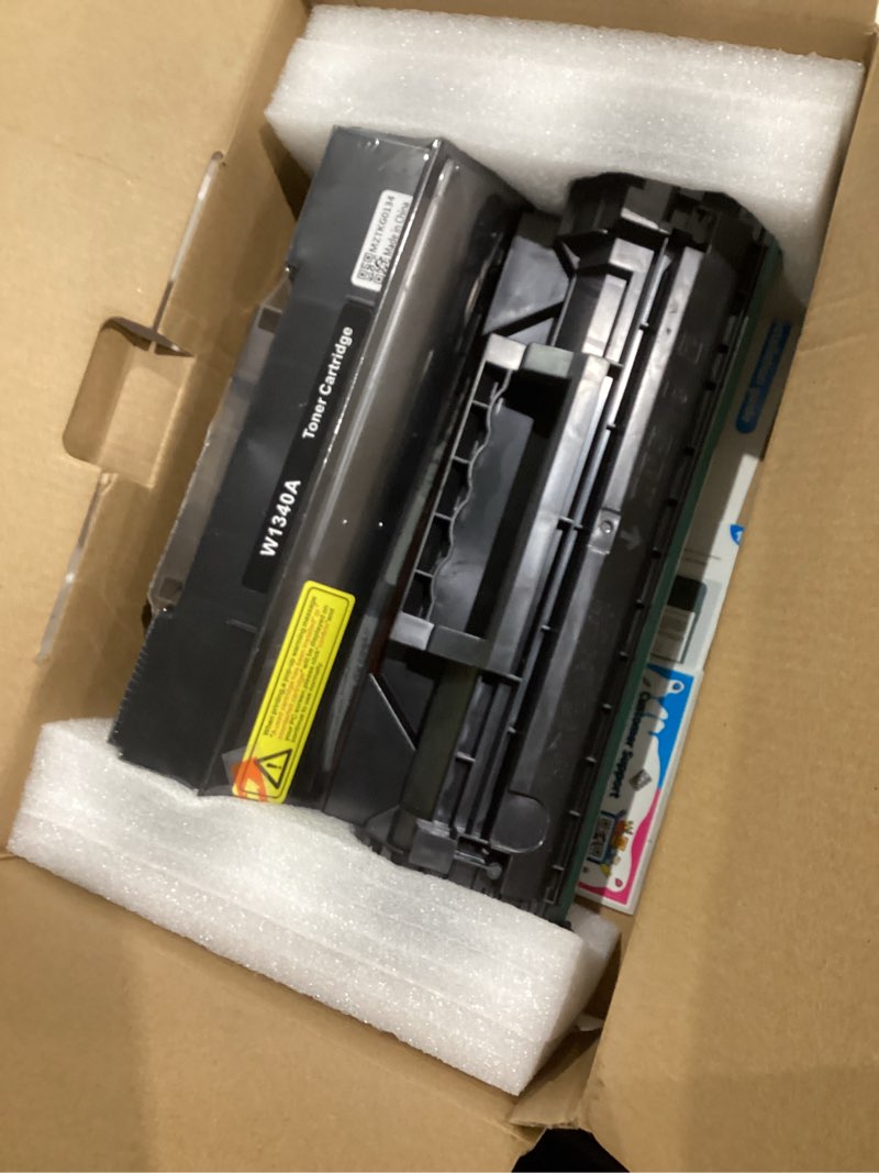Condition photo showing Good Condition for (with Chip) Compatible 134A Black Toner Cartridge Replacement for HP 134 A 134X W1340A W1340X Toners Use with LaserJet M209dw MFP M234dw M234sdw M234sdn Printer (2 Pack) 134A-2Black