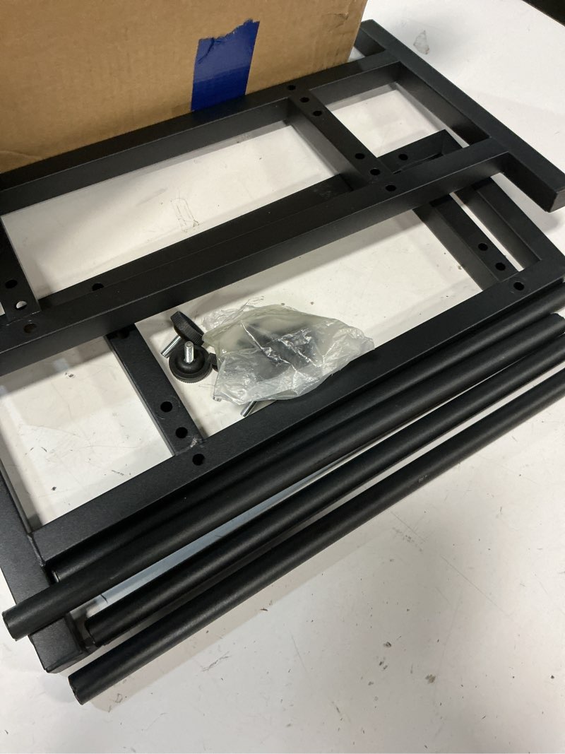 Condition photo showing Good Condition for Weight Rack, 2-Tier Adjustable Dumbbell Rack, Heavy Duty 250 lb Capacity Weight Stand Organizer for Dumbbells & Kettlebells, Space-Saving Home Gym Storage Solution (Rack Only)