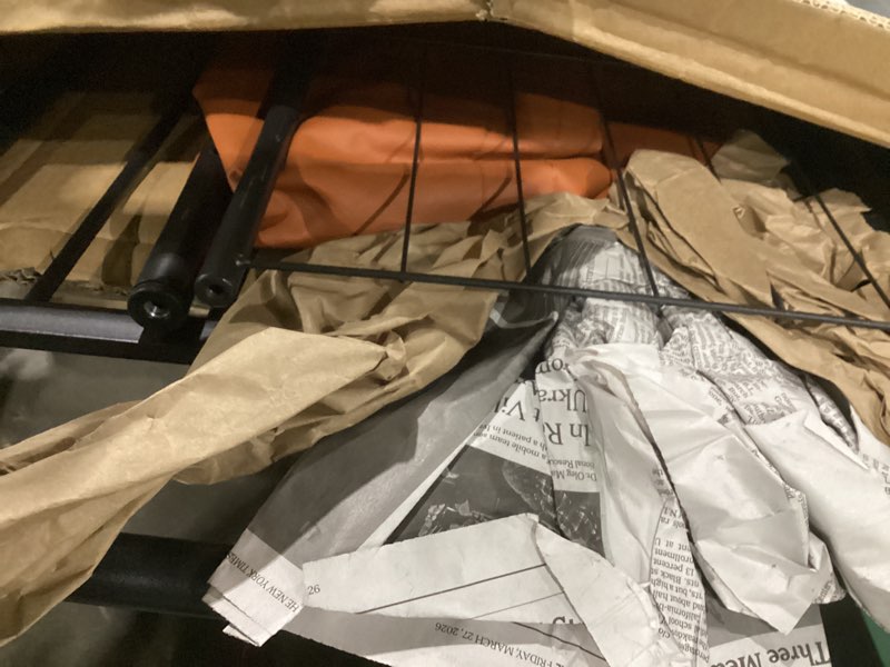 Condition photo showing Good Condition for laundry basket with wheels, rolling laundry basket dirty clothes hamper storage cart, double laundry hamper for bedroom, laundry room, closet, bathroom, college, 85l large capacity (black)