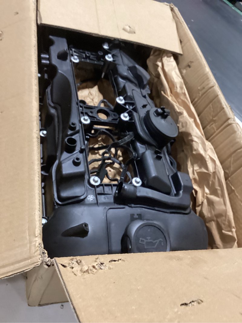 Condition photo showing Good Condition for mitzone n55 engine valve cover with gasket bolts kit & oil cap for bmw 2010-2017 335i 535i 2011-2019 x5 x3 x6 2013-2015 740i 740li 3.0l part# 11127570292 black-new