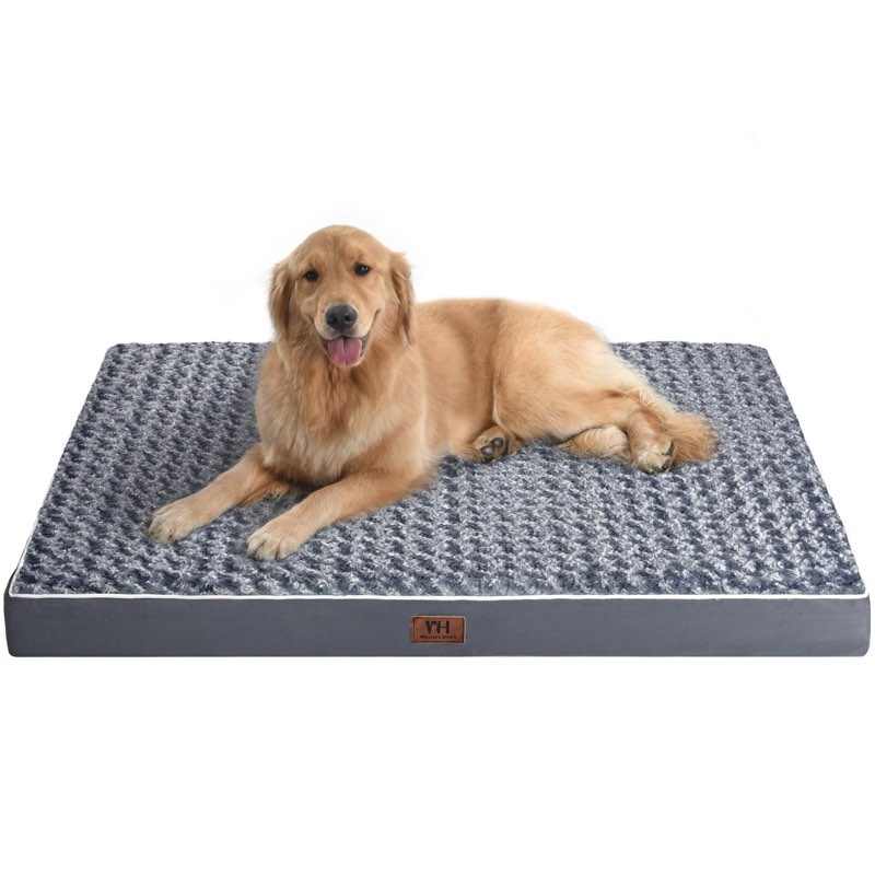 western home wh large dog bed for large, jumbo, medium dogs, orthopedic pet b.