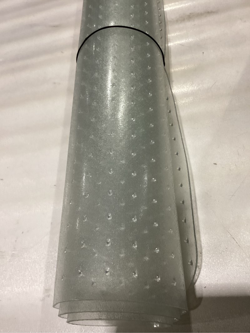 Condition photo showing Good Condition for MESHDO Office Chair Mat for Carpet, 30" X 48" X 0.09" Desk Chair Mat for Carpet Floors, Clear and Th