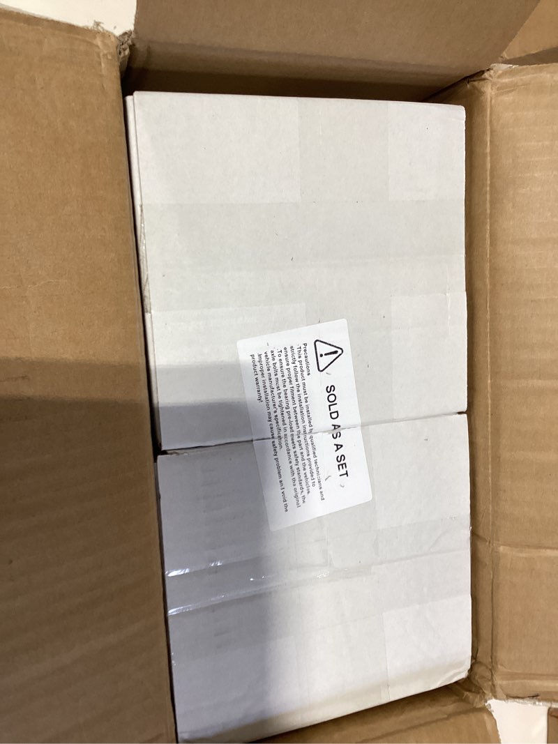 Condition photo showing New/Like New for pair 515065 4wd front wheel bearing hub assembly compatible with nissan frontier 2005-2019, for nissan pathfinder 2005-2012 xterra 2005-2013, for suzuki equator 2009-2012, 6 lugs w/abs oe size 515065