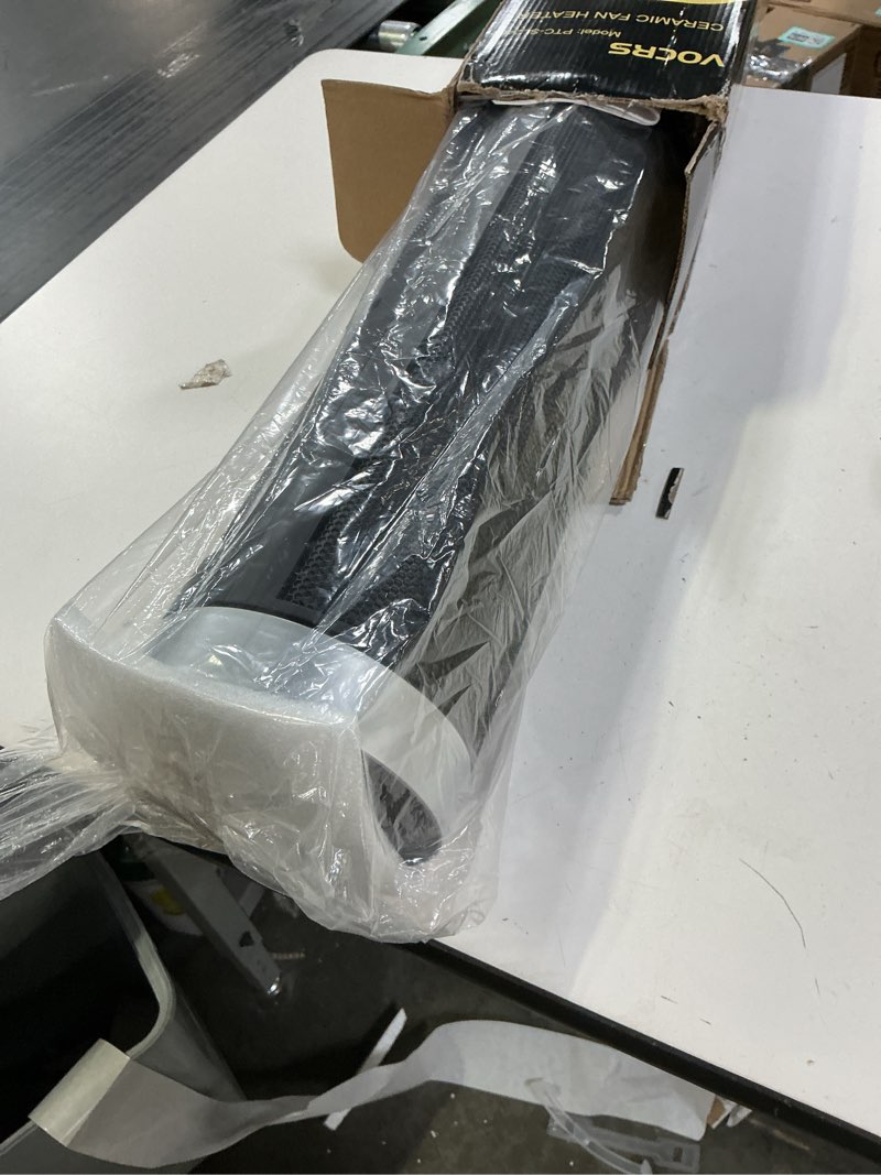 Condition photo showing New/Like New for Space Heater for Indoor Use with Remote - 70° Oscillating Tower Electric Heater, 24 Inchs, 12H Timer, 1500W Quiet PTC Ceramic Heating with Thermostat, Fast Safety Heat for Office, Home, Bedroom