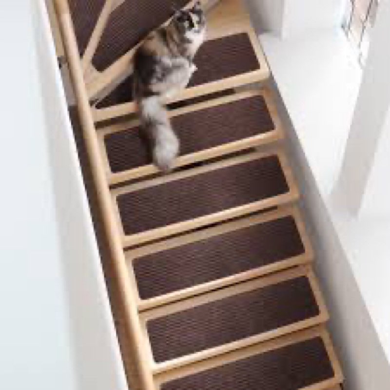 non slip stair treads for stair remodel, 4 pieces 47x11.8 inch wood plastic composite stair treads f