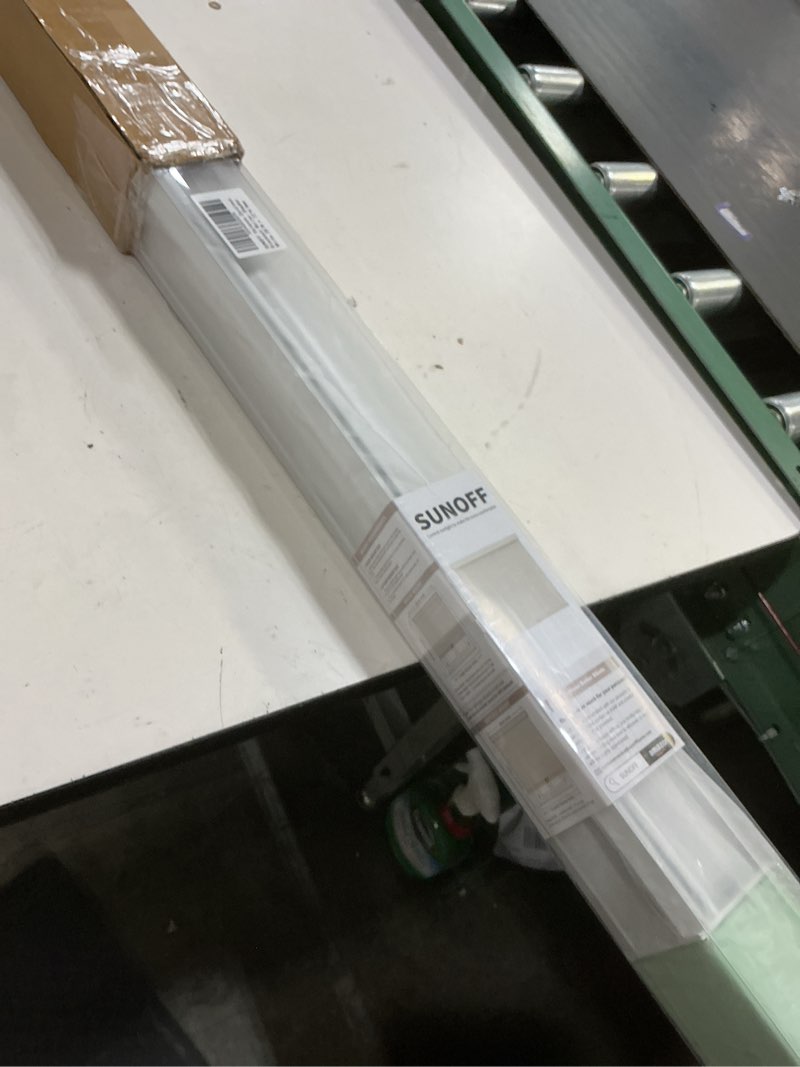 Condition photo showing Good Condition for cordless blackout roller shades blinds for windows free-stop,pull down room darkening with valance,thermal insulated woven fabric window door blinds for home,office,white 28" w x 72" l 28"w x 72"h white
