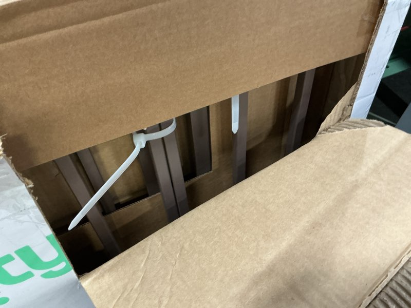 Condition photo showing New/Like New for Ingenuity Decorative Extra Wide Baby Gate & Dog Gate, 44"-72" Wide, 36" Tall, Hardware or Pressure Mounted, Install in Hallways, Bottom of Stairs, or Large Openings - Bronze