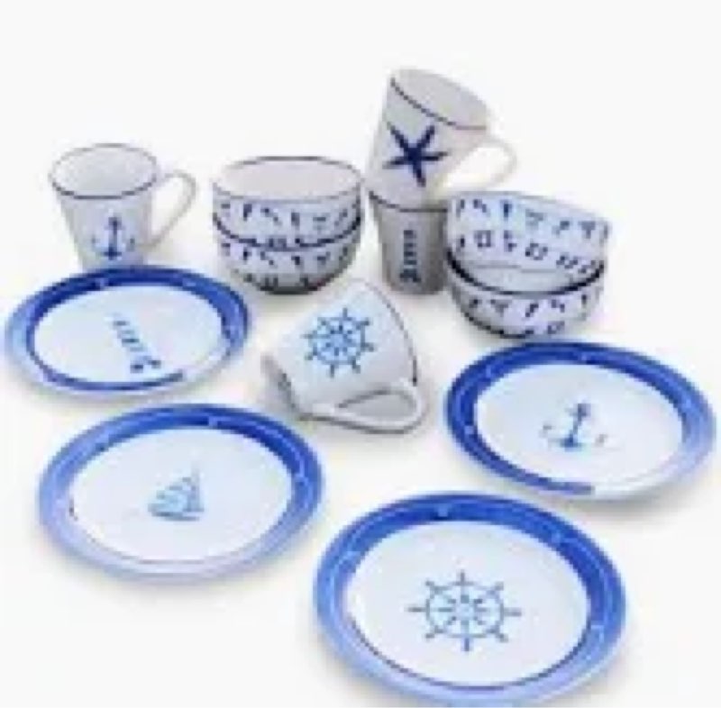 Ahoy 12 Piece Dessert Set