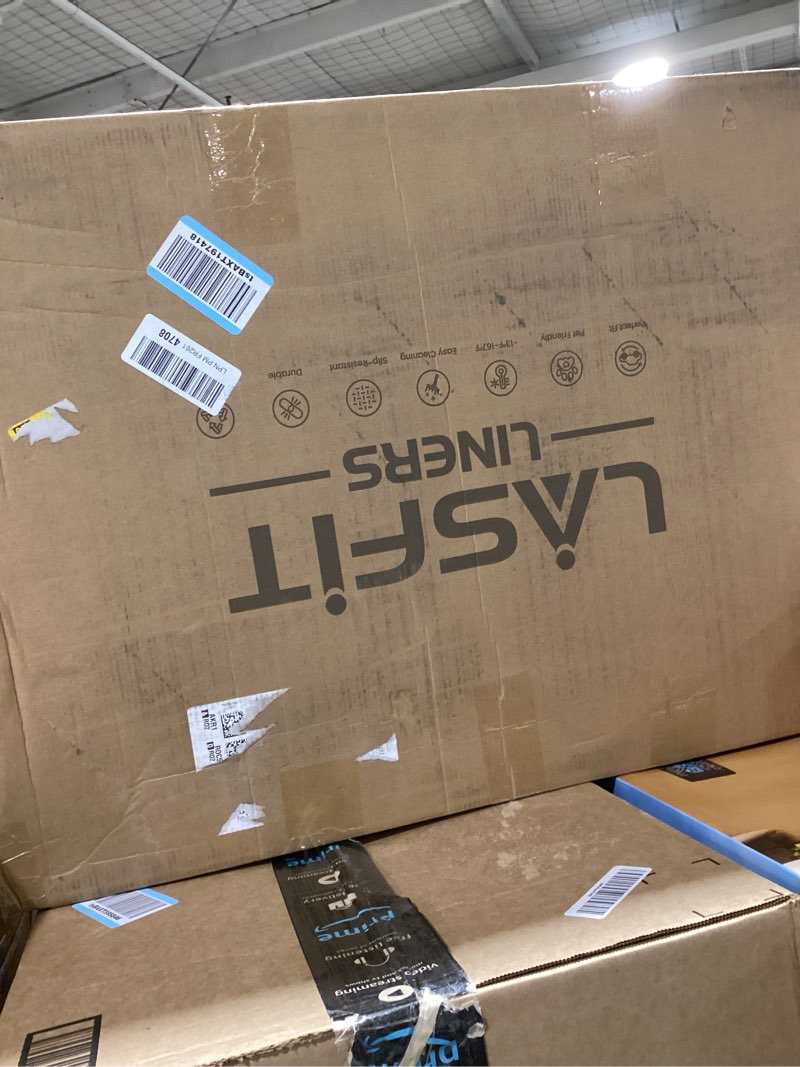 Condition photo showing Good Condition for lasfit floor mats & cargo mat for hyundai sonata 2015-2019 & kia optima 2016-2020 (not fit hybrid/phev), all weather tpe custom fit floor liners & trunk mat for optima & sonata car accessories, black 2)for hyundai sonata & kia optima | 2015-2020