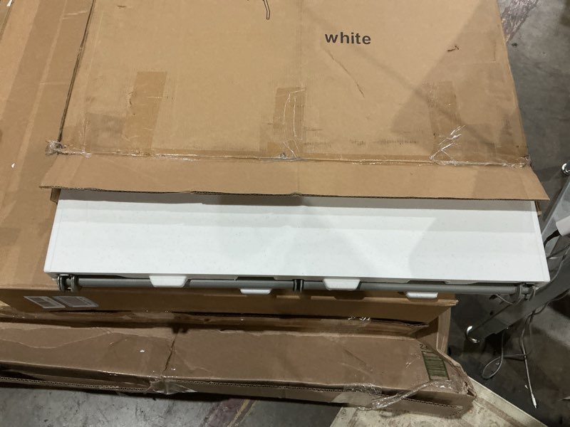 Condition photo showing Good Condition for folding table 6ft portable heavy duty plastic fold-in-half utility foldable table plastic dining indoor outdoor for camping, picnic and party, white white 6ft