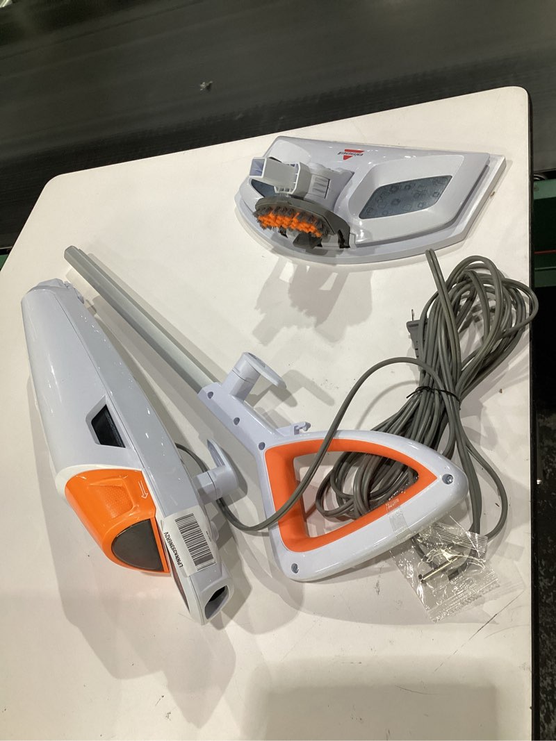 Condition photo showing Good Condition for Bissell Power Fresh Steam Mop with Natural Sanitization, Floor Steamer, Tile Cleaner, and Hard Wood Floor Cleaner with Flip-Down Easy Scrubber, 1940A PowerFresh Steam Mop,  NOT TESTED, MISSING MOP PAD, SIMILAR TO STOCK PHOTOS
