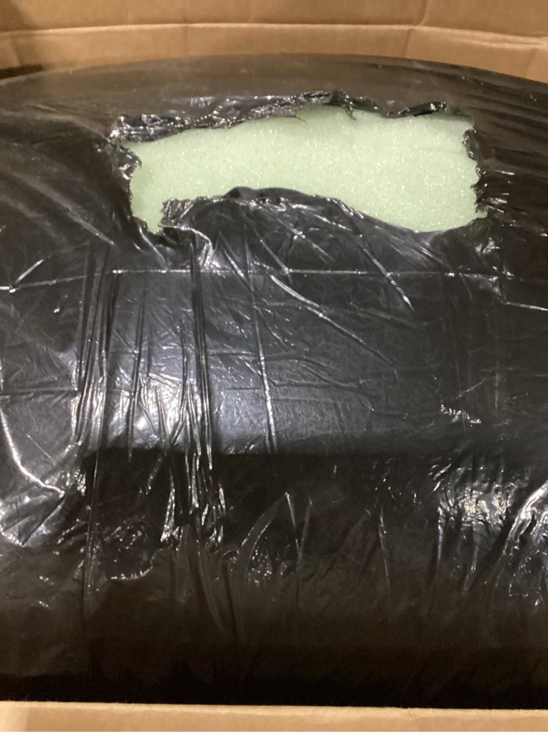 Condition photo showing New/Like New for ZINUS 3 Inch Green Tea Memory Foam Mattress Topper, Pressure-Relieving Layer, Ideal for Back Pain Relief, Compact WONDERBOX Packaging, CertiPUR-US Certified, Queen Green Queen 3" New Small Box