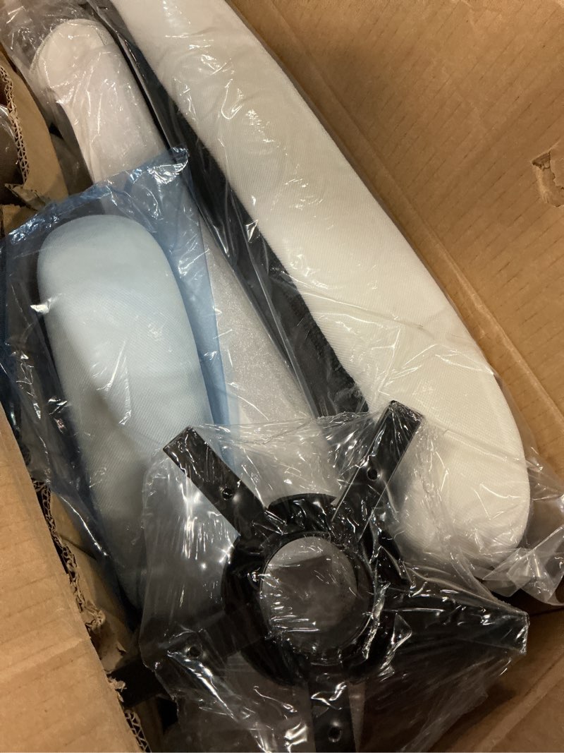 Condition photo showing New/Like New for ergonomic office chair for long hours, adjustable padded lumbar support for lower back relief, 330 lb capacity, comfortable computer desk chair for home office, work & study