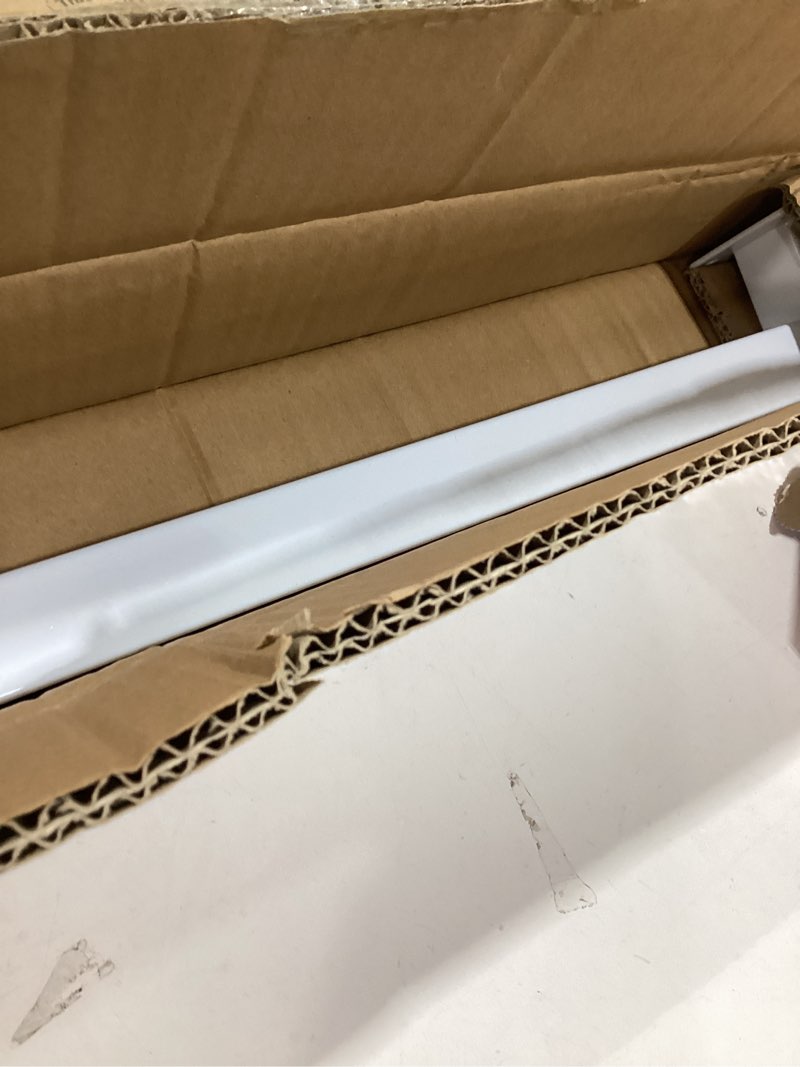 Condition photo showing New/Like New for 2FT White Industrial Iron Hand Railing, Wall Support Handle for Indoor Stairs & Outdoor Decks, Non-Slip & Rust-Resistant