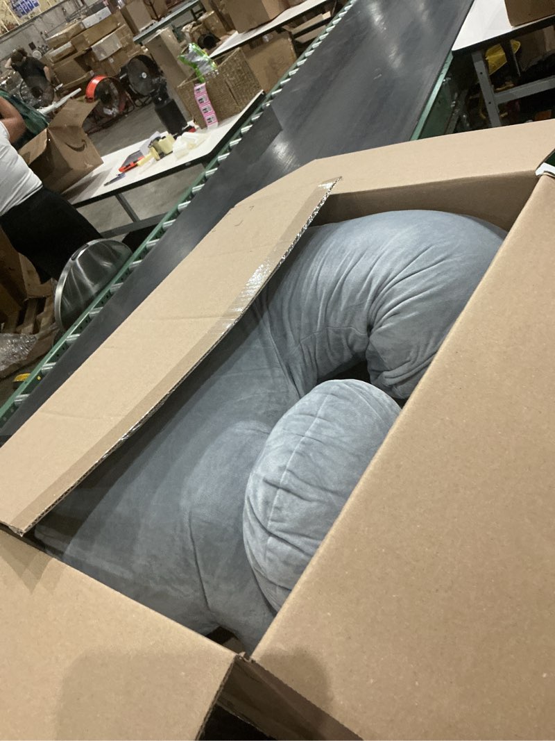 Condition photo showing As Is for huggable - u shaped maternity body pillow