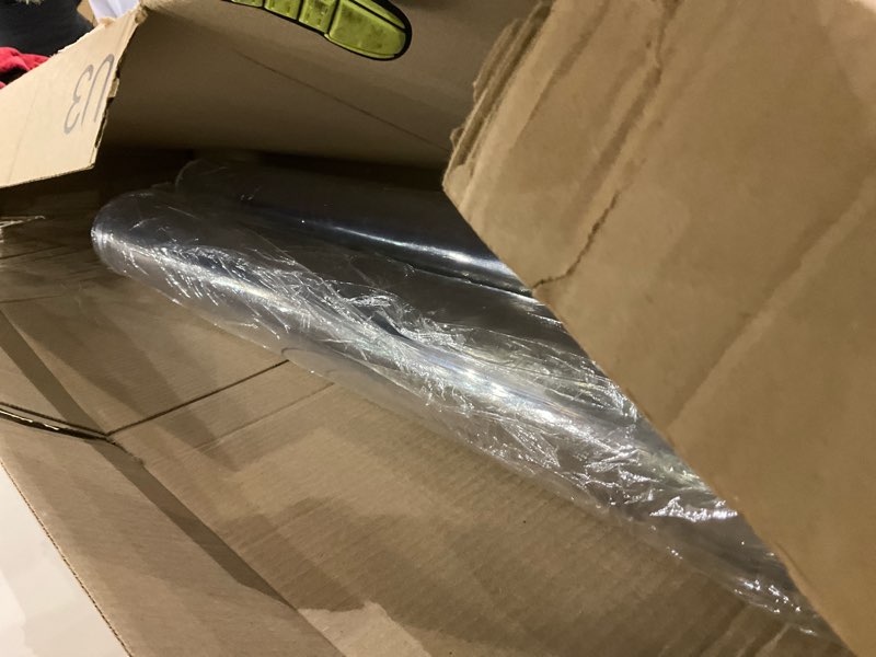 Warmstar Clear Table Cover Protector 32 x 96 Inch,1.5mm Thick Plastic Table Cover Rectangle,PVC Clea