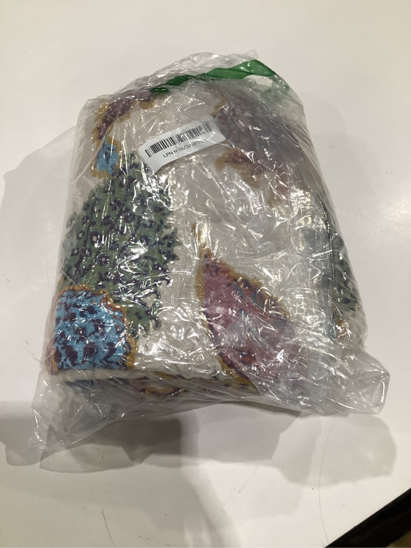 Condition photo showing Good Condition for XIBLC Boho Throw Blanket for Bed, 100% Cotton Soft Rustic Quilt Fall Blanket, 50"x60" Floral Printed