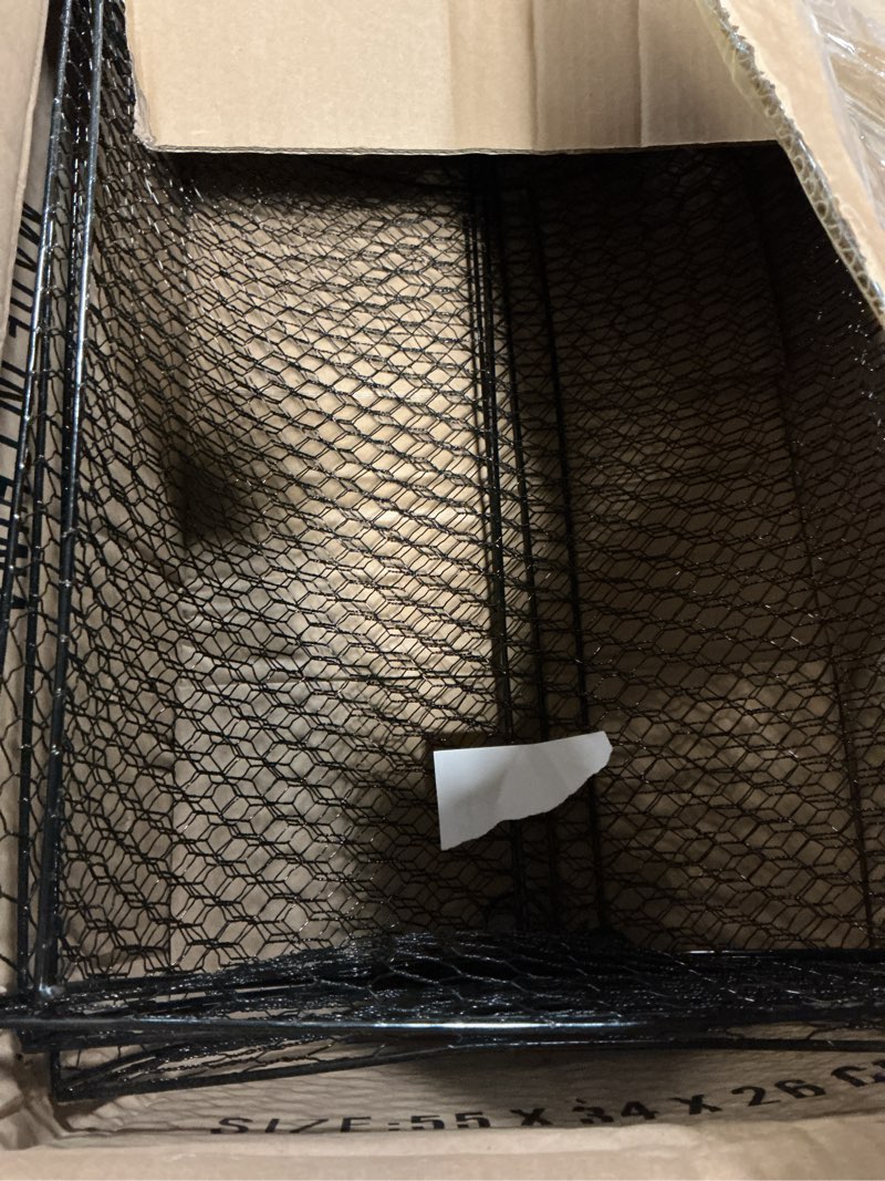Condition photo showing Good Condition for tandefio 4 pack chicken wire cloche plant protectors from animals 18.5 x 8 inch garden cloches for plants to keep bunnies chicken squirrels birds wild animals out, arch metal tunnel garden cages