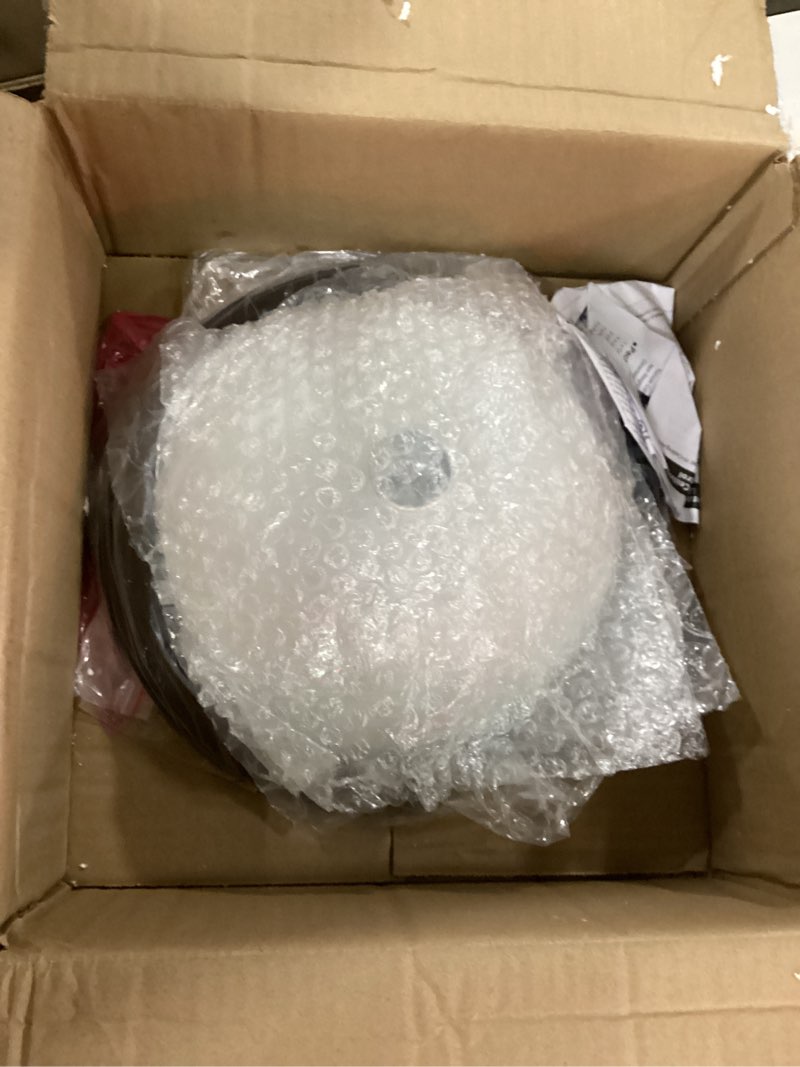 Condition photo showing Good Condition for fandbo smart motion sensor outdoor ceiling light with remote, dusk to dawn flush mount porch light with 6 modes, close to ceiling light fixture 2 led bulbs included for patio, garage, hallway
