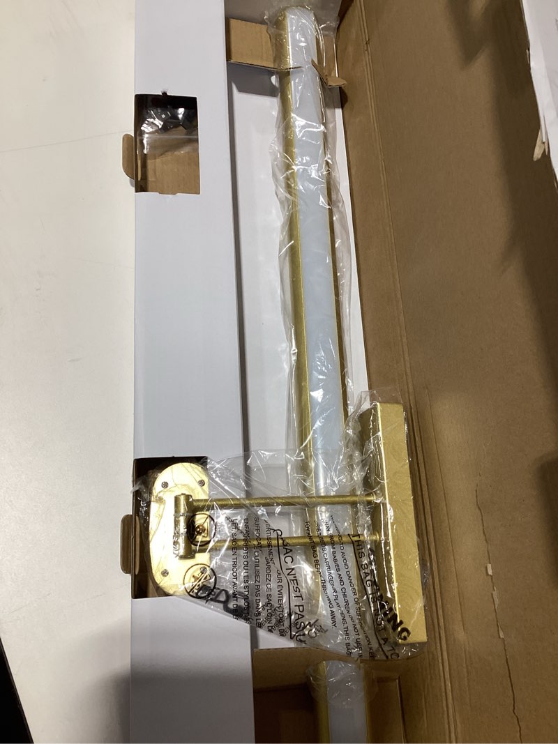 Condition photo showing Good Condition for 24.4" Wireless Picture Lights, Rechargeable Battery Art Display Light with Remote Control, Dimmable/Timer Off Dartboard Light, 3 Lighting Modes Full Metal Painting Display Lights (Gold-1Pack)