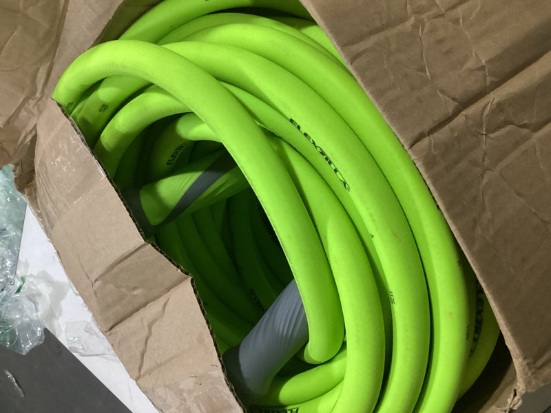 Condition photo showing Good Condition for flexzilla® swivelgrip® garden hose  5/8  x 75   3/4  - 11 1/2 ght fittings  flexible hybrid polymer  zillagreen®